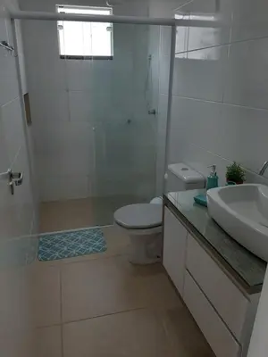 Uma casa de banho em Apartamento em Tijucas próximo a praias