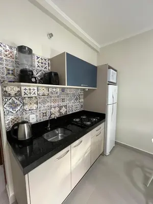 A cozinha ou kitchenette de Bombas Beach