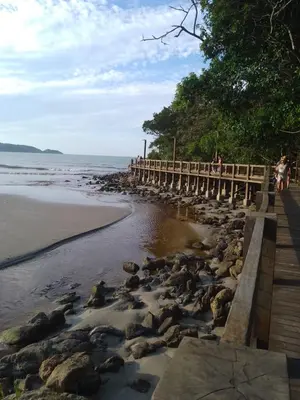 Paisagem natural perto da casa de férias