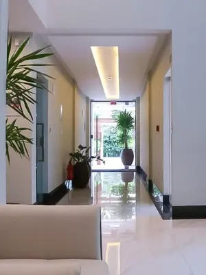 Uma área de estar em Residencial Spader - Bombinhas