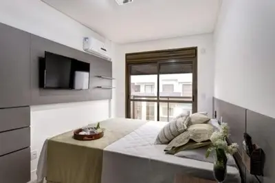 A planta de Apartamento de alto padrão no Spazio di Palmas