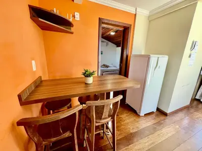 A cozinha ou kitchenette de Acorde Com o Cenário Beira Mar - Coberturinha