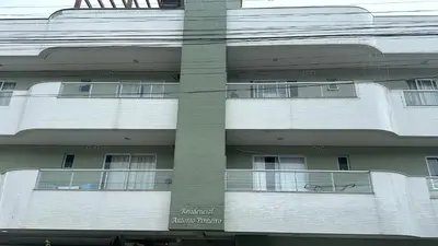 A planta de Apartamento 2 dormitório praia de Bombas