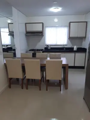 A planta de Apartamento 2 dormitório praia de Bombas