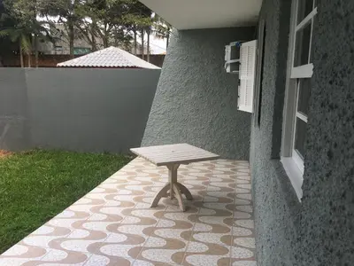 A planta de Linda casa frente mar- praia de Porto Belo