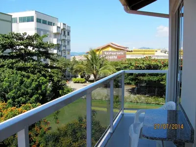 A planta de Duplex com vista do mar!