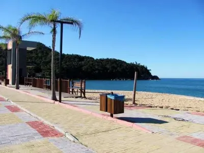 A planta de Duplex com vista do mar!