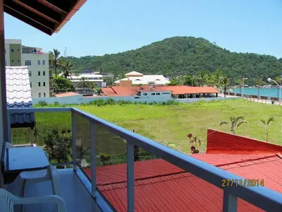 A planta de Duplex com vista do mar!