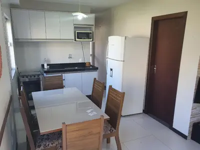 A planta de Duplex com vista do mar!