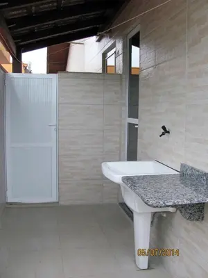 A planta de Duplex com vista do mar!