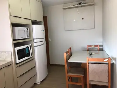 A cozinha ou kitchenette de ANSNEGOCIOS KIT-NET PRAIA MARISCAL 203 Maguelli