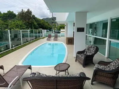 A planta de Lindo apartamento Praia de Palmas