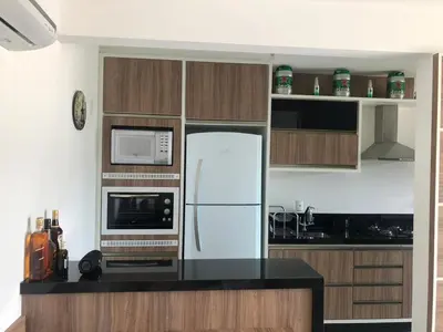 A planta de Lindo apartamento Praia de Palmas