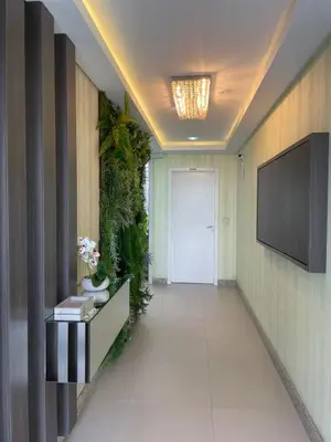 A planta de Lindo apartamento Praia de Palmas