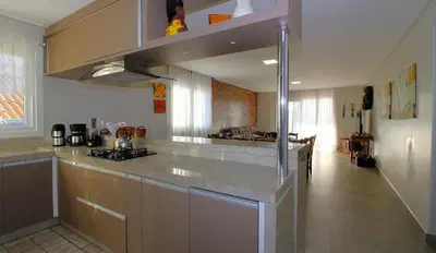 A cozinha ou kitchenette de 1083 - Apartamento com vista para o mar em Bombinhas