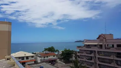 A planta de Apartamento na praia de Bombas Edifício Umuarama nº 63, bloco B
