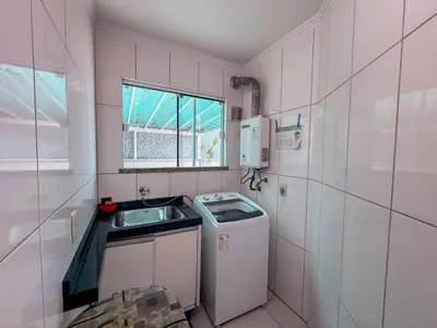 A cozinha ou kitchenette de Lago Maggiore - 101 - 3º Andar - Com área externa