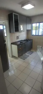 A planta de Apartamento quadra mar reformado