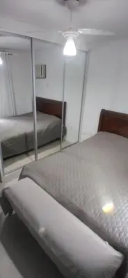 A planta de Apartamento quadra mar reformado