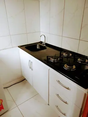 A cozinha ou kitchenette de Residencial Dona Duda