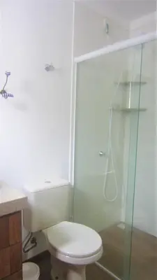 Uma casa de banho em Loft no Residencial Marbella à 300 metros da praia