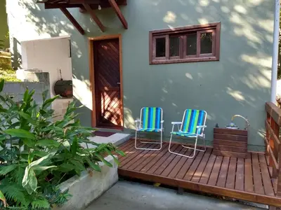 A planta de Casas Porto Belo, recanto em meio a natureza e próximo a praia