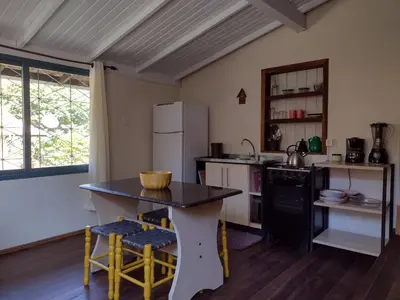 A planta de Casas Porto Belo, recanto em meio a natureza e próximo a praia