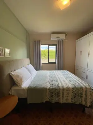 A planta de Casa com Pôr do Sol em Canto Grande - Casa Beira Mar Bombinhas