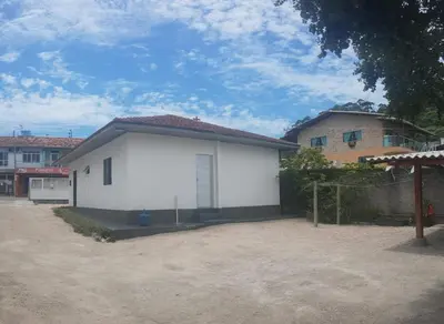 A planta de Casa com Pôr do Sol em Canto Grande - Casa Beira Mar Bombinhas