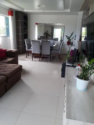 Uma área de estar em Residencial helena cobertura