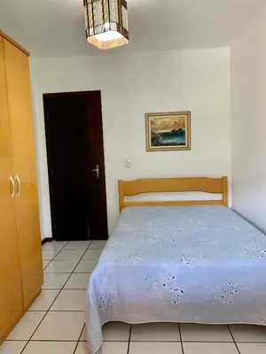 Uma cama ou camas num quarto em Residencial Beija Flor apartamento 31