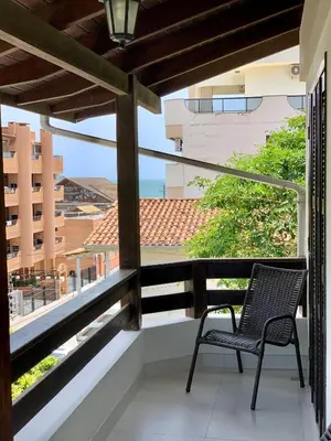 Uma varanda ou terraço em Residencial Beija Flor apartamento 31
