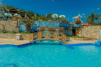 A piscina em ou perto de Águas de Palmas Resort