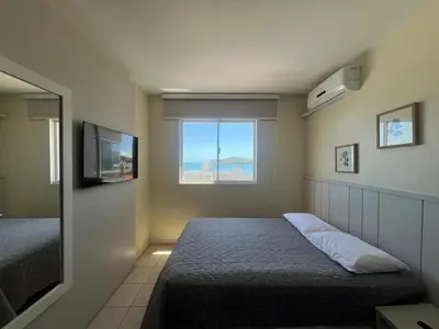 Uma cama ou camas num quarto em Vista Bella