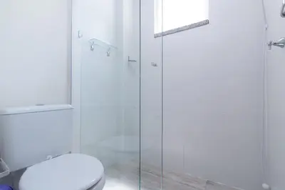 Uma casa de banho em CASA FRANK COM PISCINA EM MARISCAL