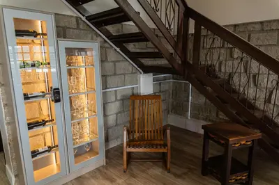A planta de Casa Vista Mar com Ofurô - Condomínio com piscina