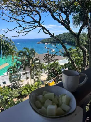 Paisagem natural perto da casa de férias