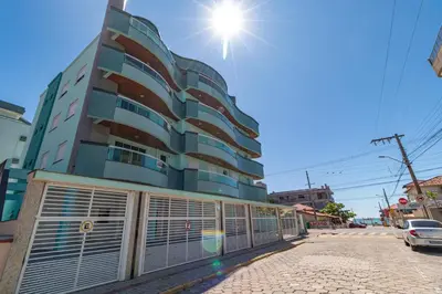 O edifício onde o apartamento está situado
