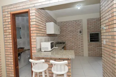 A cozinha ou kitchenette de Pousada Sítio Olho D'Água