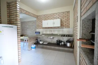 A cozinha ou kitchenette de Pousada Sítio Olho D'Água
