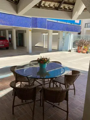 A planta de Apartamento Aconchegante Beira Mar em Itapema - Santa Catarina