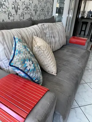 Uma área de estar em Apartamento Aconchegante Beira Mar em Itapema - Santa Catarina