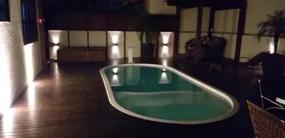 A planta de Casa MONTOSKI com PISCINA