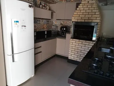 A planta de Casa MONTOSKI com PISCINA