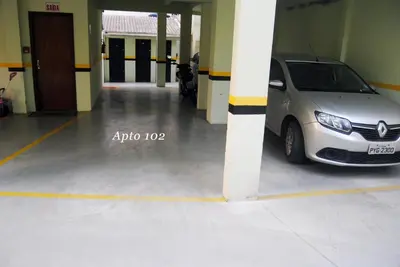 A planta de Apto Meia Praia