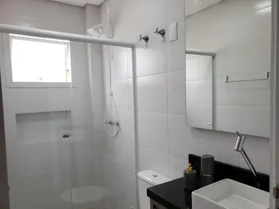 Uma casa de banho em Apartamento novinho em Palmas!