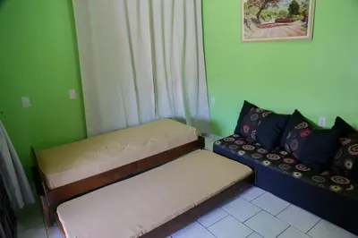 A planta de CABANAS PARA ALUGUEL de TEMPORADA EM BOMBINHAS perto da praia