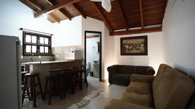 A cozinha ou kitchenette de Residencial Beija Flor Apartamento 23