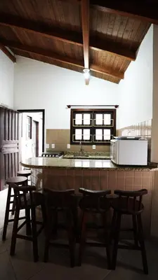 A cozinha ou kitchenette de Residencial Beija Flor Apartamento 23