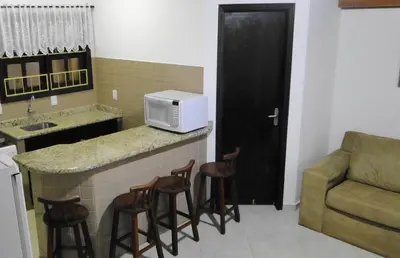 A cozinha ou kitchenette de Residencial Beija Flor Apartamento 23